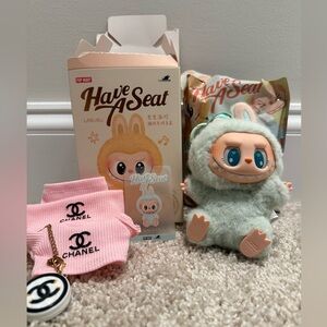 Pop Mart Authentic Labubu QuQu NWT and Outfit with Accessories